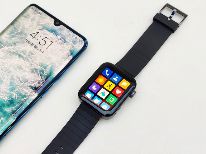 Cận cảnh Xiaomi Mi Watch: Bản sao giá rẻ của Apple Watch - Ảnh 3. Cận cảnh Xiaomi Mi Watch: Bản sao giá rẻ của Apple Watch - Ảnh 3.
